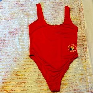 Red Baywatch Bodysuit✨